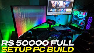 Rs 50000 Full Setup in Pakistan  Best Budget Gaming PC Build in 50000  50K Gaming PC 2024 [upl. by Aratnahs881]