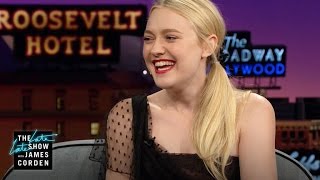 Dakota Fanning Gets Mistaken for an Olsen Twin [upl. by Eanil]