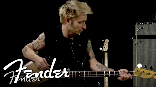 Green Days Mike Dirnt on his NEW Fender Road Worn Signature P Bass  Fender [upl. by Akeemat]