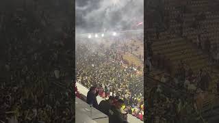 Así celebraron los hinchas del Bucaramanga la primera estrella  Fútbol Colombiano [upl. by Ainegue]