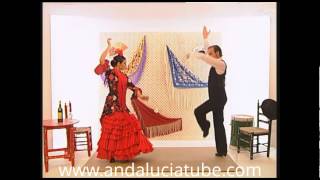 Aprenda a bailar sevillanas Baile completo [upl. by Selym]