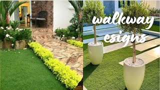 Stunning Walkway Design Ideas to Transform Your Outdoor Space🏠🧱waystodecor2 [upl. by Notlil]