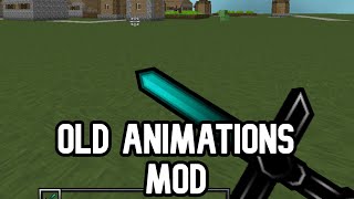 Old Animations Mod 17 Animation PVP Mod [upl. by Anicnarf]