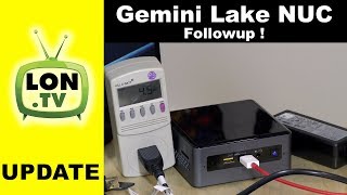 Intel Gemini Lake NUC Update Power consumption 4k Netflix HDR and emulation [upl. by Aklim82]