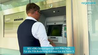 So änderst du den PINCode deiner Debitkarte am Bankomat Andy zeigts [upl. by Nedry]