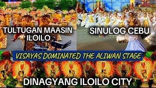 ALIWAN FIESTA 2024 VISAYAS DOMINATED THE ALIWAN STAGE DINAGYANG TULTUGAN SINULOG [upl. by Byrle391]