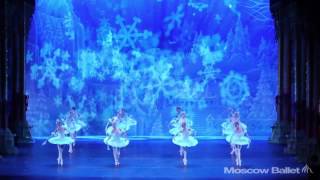 Act I 5  Closing Scene of Snowflakes in Beautiful Formations [upl. by Mathew]