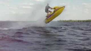 Seadoo Xp Wave Jumping on Lake Simcoe [upl. by Ehsom]