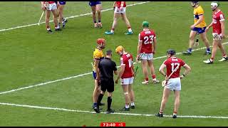 LAST 10 MINUTES OF CORK V CLARE  2024 MUNSTER HURLING CHAMPIONSHIP [upl. by Einamrej541]