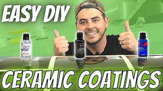 Best DIY Ceramic Coating for cars 2021  Easy to apply [upl. by Nimesay]