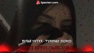 BURAK YETER  TUESDAY remix   Bass [upl. by Luella]