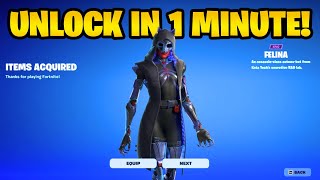 Unlock Felina Skin Fortnite XP GLITCH Map LEVEL UP FAST Gain 50 Account Levels In Chapter 5 Season 4 [upl. by Ailgna]