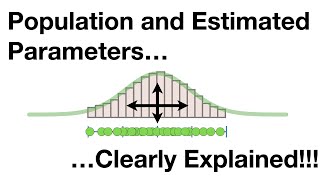 Population and Estimated Parameters Clearly Explained [upl. by Hecklau]