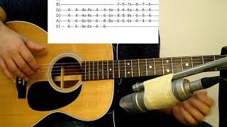 Jackie Chan  Guitar Tutorial With Tabs [upl. by Ahsitneuq760]