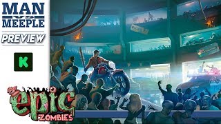 Tiny Epic Zombies Gamelyn Games Preview by Man Vs Meeple [upl. by Terese]