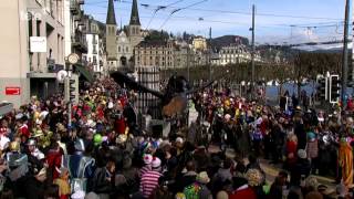 LIVE FritschiUmzug Tele1  Fasnacht 2014  27 Februar 2014 [upl. by Earehs]