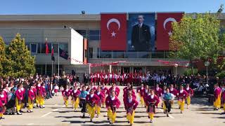 TED Ankara Koleji Halk Oyunları Topluluğu 23 Nisan Gösterisi [upl. by Raknahs]