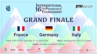 International Physicists Tournament 2024  Grand Finale [upl. by Wendy]