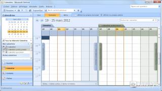 Comment gérer ses calendriers avec Outlook 2010 [upl. by Aulea]