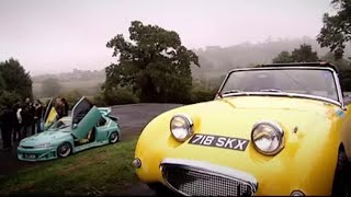 Classic vs New in the Hill Climb CHALLENGE  Top Gear [upl. by Avahc]