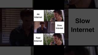 No internet vs slow internet vs fast internet [upl. by Atnoved]