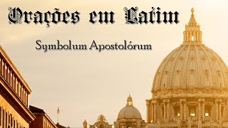 Orações em Latim  Credo  Symbolum Apostolórum ‎diveRSamente [upl. by Avin]