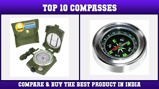 Top 10 Compasses to buy in India 2021  Price amp Review [upl. by Jaquenette]