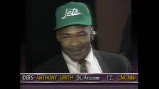 1990 NFL Draft with Chris Berman and Mel Kiper Jr The Emmitt Smith draft part 2 [upl. by Zoba]