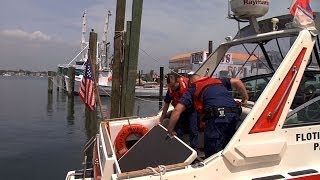 Manasquan Station US Coast Guard Conducts Safety Sweeps [upl. by Aehsan]