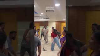 ഏട്ടൻ ♥️  Lalettan dance practice for vanitha film awardlatest one lalettan vanithafilmaward [upl. by Darra]