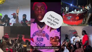 Burna Boy Shocked To See Eniola Badmus New BodyBurna Boy21 savage Just Like Me [upl. by Bibi]