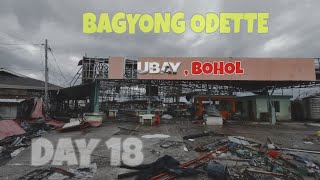 SUPER TYPHOON ODETTE in UBAY BOHOL DAY 18 [upl. by Dove]