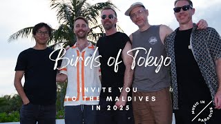 Birds of Tokyo invite YOU to join them in the Maldives in 2025 [upl. by Papke]