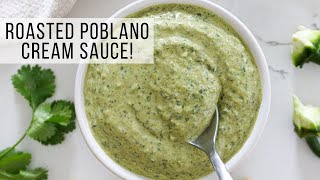 Poblano Cream Sauce [upl. by Hoffert]