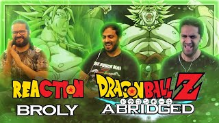 Dragon Ball Z Abridged  Broly Movie  Reaction [upl. by Phares]