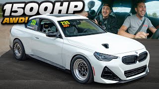 1500HP AWD BMW M240i  The QUICKEST amp FASTEST BMW IN THE WORLD [upl. by Amitarp]