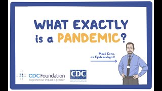 CDC NERD Academy Student Quick Learn What exactly is a pandemic  Audio Description [upl. by Nathanil]