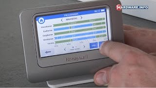 Honeywell Evohome thermostaat met zoneregeling review  HardwareInfo TV Dutch [upl. by Pitzer]