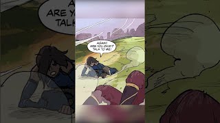 Korra and Asami Kiss Animated 🥰 Turf Wars Motion Comic  Avatar Shorts [upl. by Bremer]