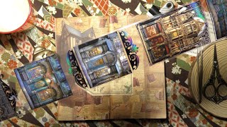 ASMR 🎧 Vintage Stores amp BookshopsㅣVintage Scrapbookingㅣ4KㅣNo BGMㅣJournalingㅣPaper SoundsㅣRelaxing [upl. by Ondrea]