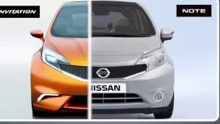 Van Invitation Concept naar nieuwe Nissan NOTE [upl. by New89]