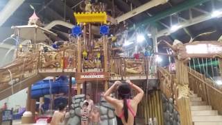 Great Wolf Lodge bucket drop in Garden Grove California [upl. by Solorac144]