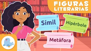 FIGURAS LITERARIAS para niños 🧾​ Símil metáfora e hipérbole ✏️​ Literatura para niños ✍️ Episodio 1 [upl. by Ambler335]