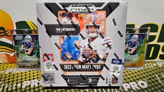 THESE ARE ACTUALLY SOLID🔥 2023 PRIZM FOOTBALL DRAFT PICKS BLASTER BOX REVIEW🏈 [upl. by Leffert]