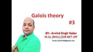 Galois theory lecture 3 the GROUP GEF example2 [upl. by Emmeram284]