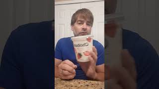 Chobani Greek Yogurt Strawberry Review [upl. by Airetnohs718]