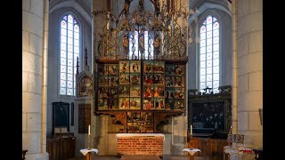 Das Geheimnis des Feiertagsaltares der St Marien Kirche zu Bernau bei Berlin [upl. by Marilin385]