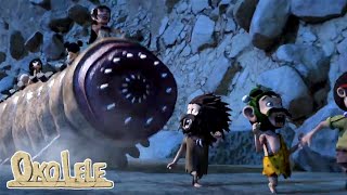 Oko Lele ⚡ NEW Episode 91 Giant Worm 🐍👤 Season 5 ⭐ CGI animated short 🌟 Oko Lele  Official channel [upl. by Odranoel]