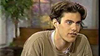 Dana Ashbrook on Live with Regis and Kathie Lee 1990 [upl. by Nohtiek832]