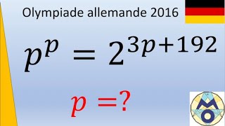 Olympiade junior allemande  application des formules de puissance [upl. by Anoli]